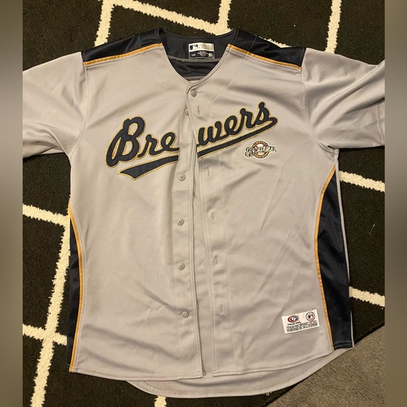Milwaukee Brewers Baseball Genuine Merchandise jersey - Picture 1 of 4